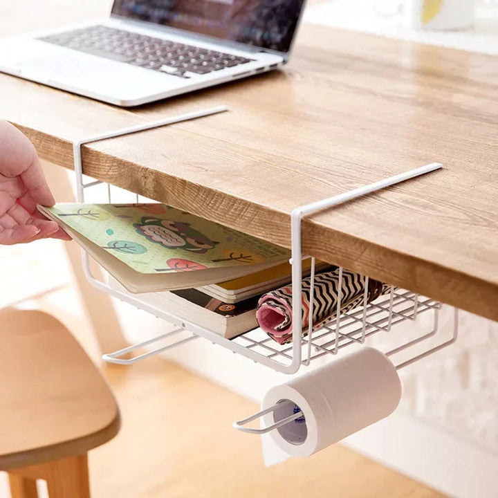 Under Shelf Storage Cabinet Basket Stornfield