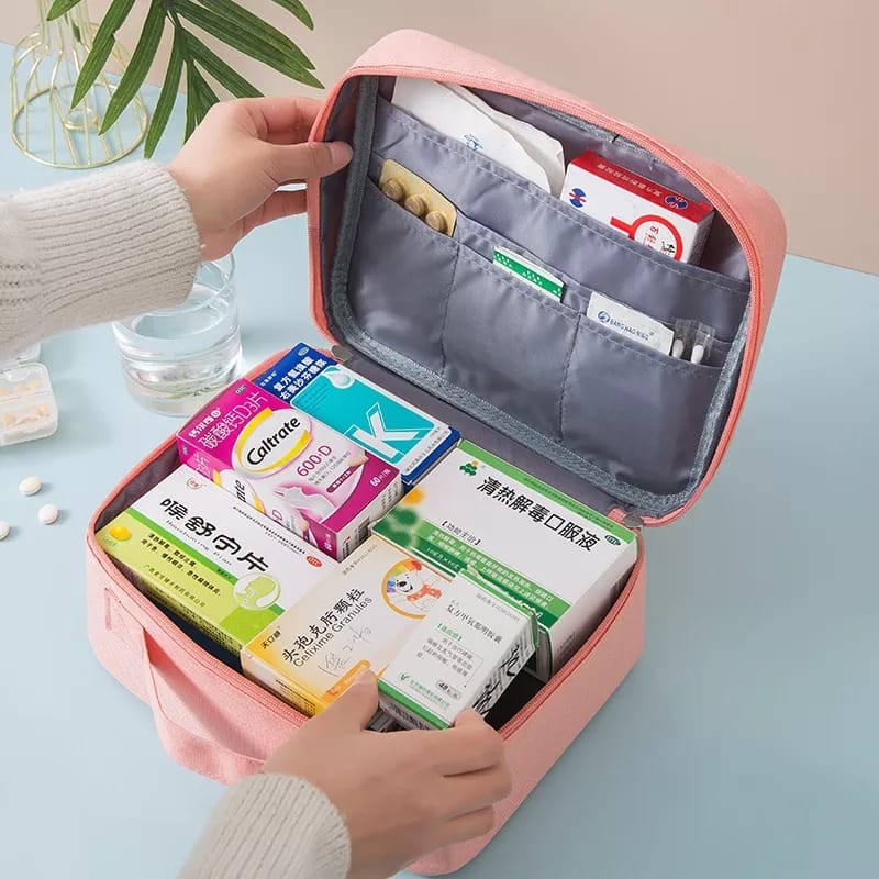 Portable Family Storage Bag Multi-functional Layered Medicine Box Stornfield