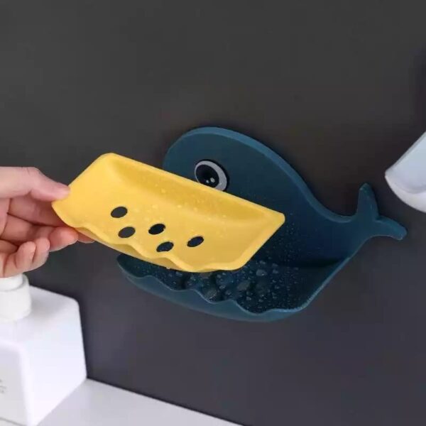 Whale Shapes Wall Mounted Soap Dish Stornfield