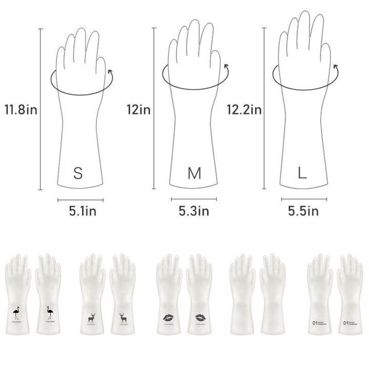 Household dish gloves (10 pairs) | Stornfield