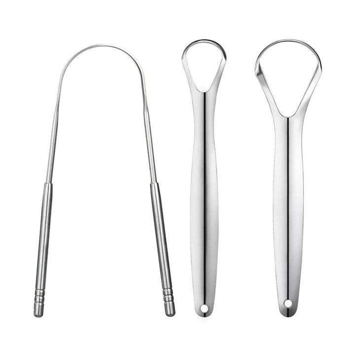 3Pcs Stainless Steel Tongue Cleaners | Stornfield
