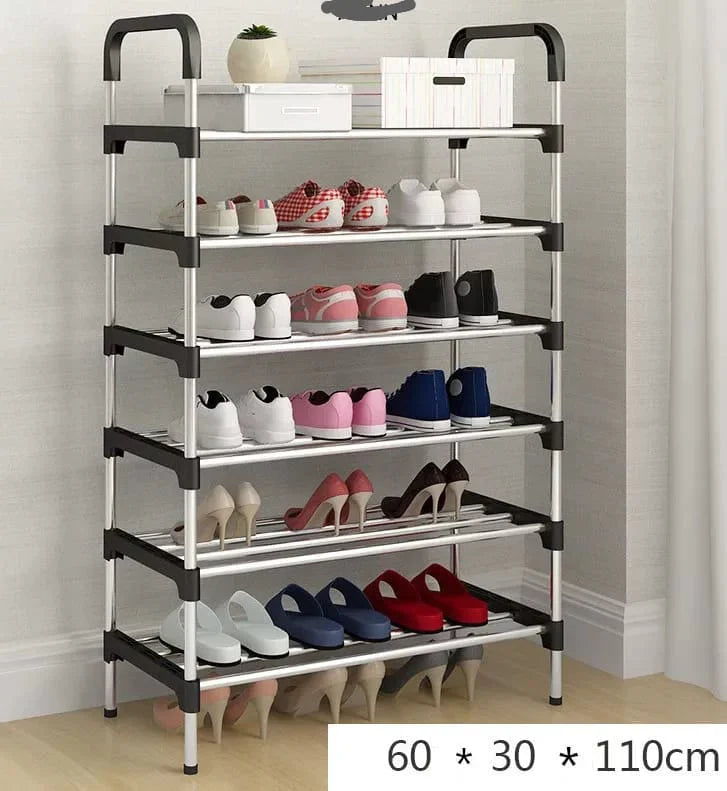 6-Layer Steel Shoe Rack - High Quality Stornfield