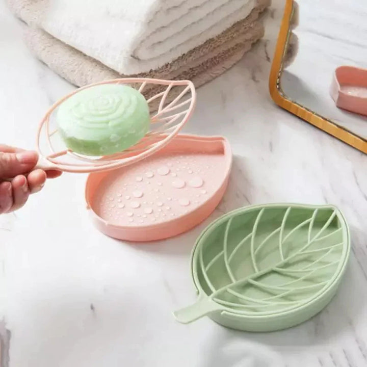 LEAF SHAPE SOAP HOLDER NON-SLIP SOAP DISH Stornfield