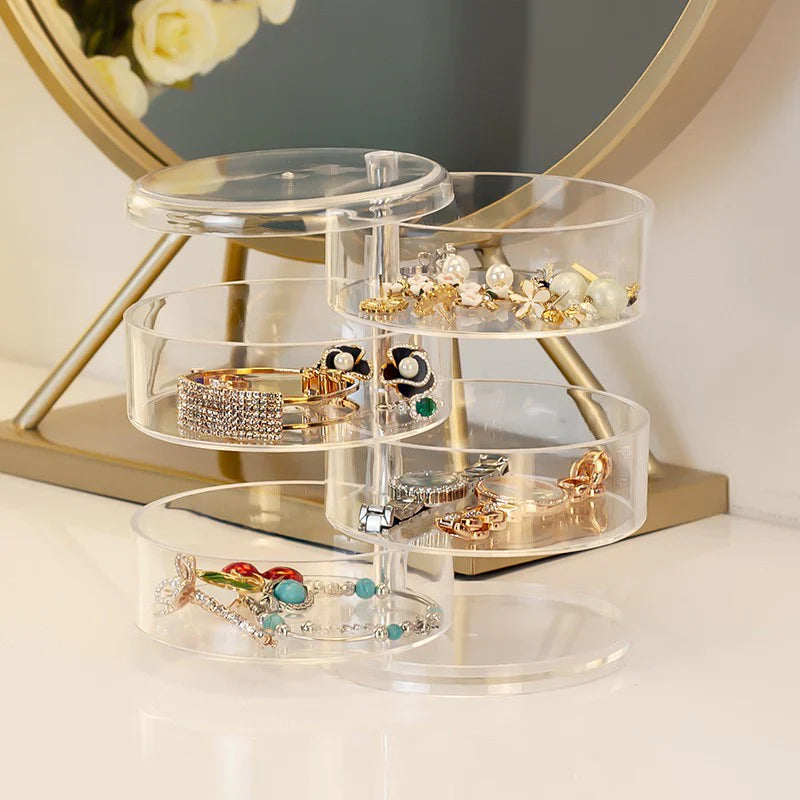 Stornfield Rotating Jewelry Storage Box