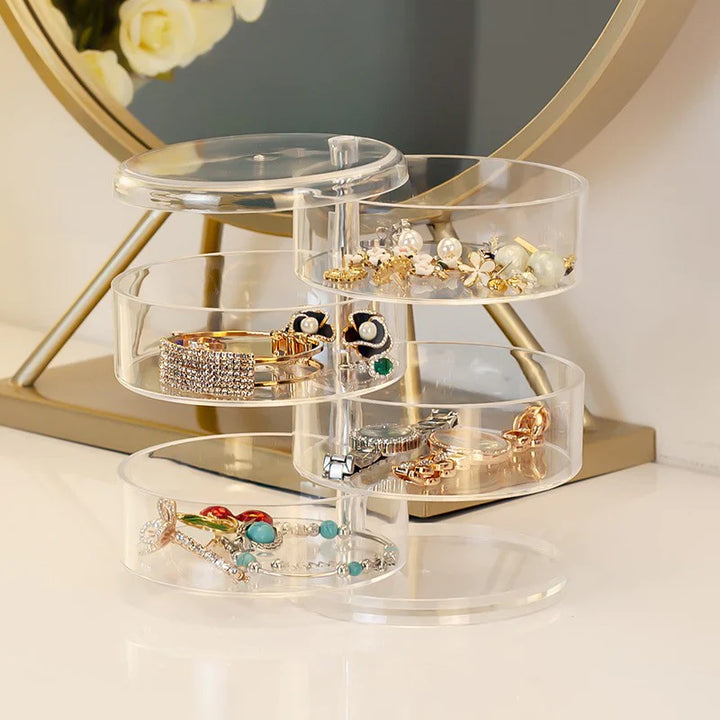Stornfield Rotating Jewelry Storage Box