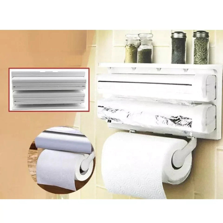 3 In 1 Kitchen Triple Paper Dispenser & Holder Stornfield