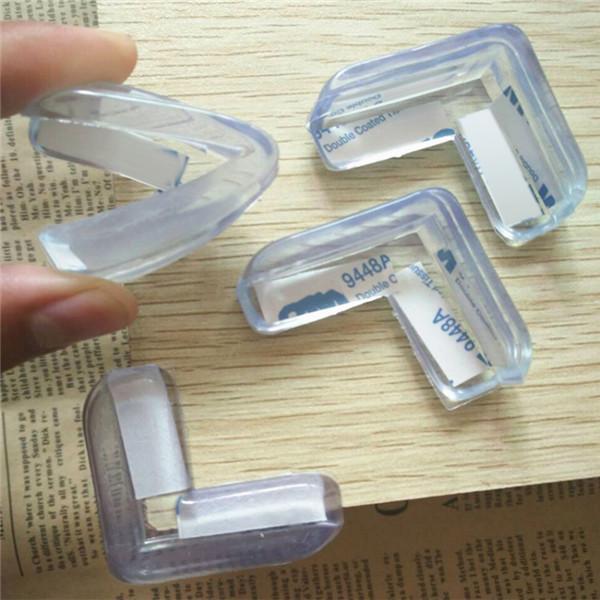 4 Pcs Silicone Table Corner Edge Protector Covers Stornfield