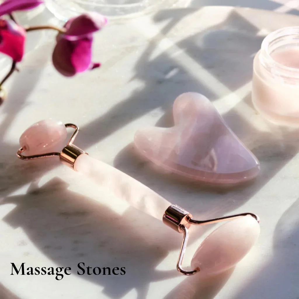 Jade Roller & Gua Sha, Face Roller, Facial Beauty Roller Skin Care Tools, Stornfield