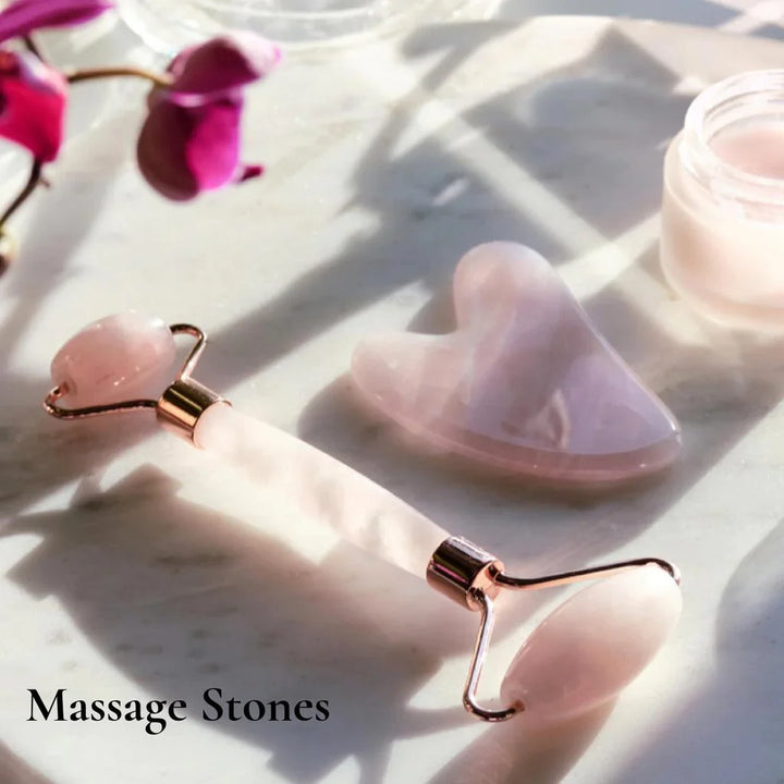 Jade Roller & Gua Sha, Face Roller, Facial Beauty Roller Skin Care Tools, Stornfield