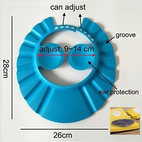 Stornfield Baby Shower Cap with Ear Protection