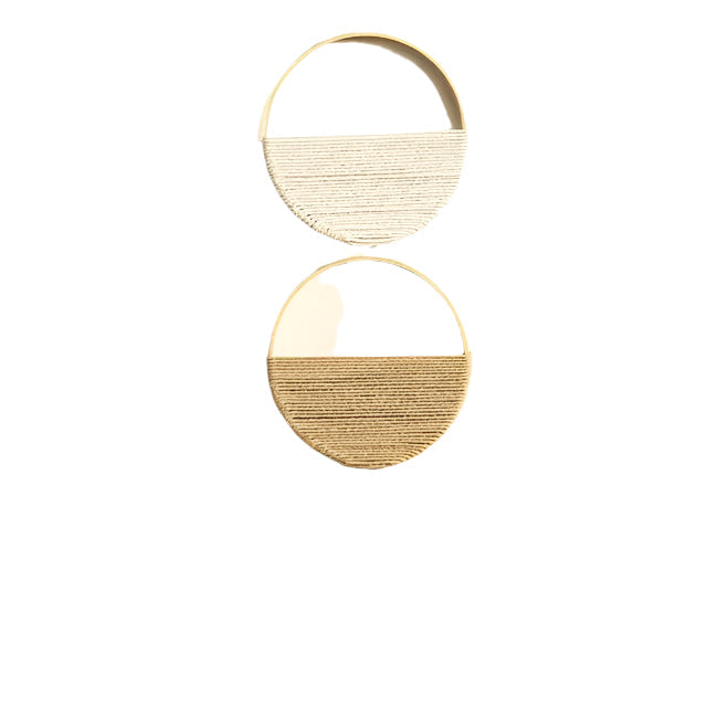 Stornfield Circular Macrame Wall Decor with Symmetrical Design