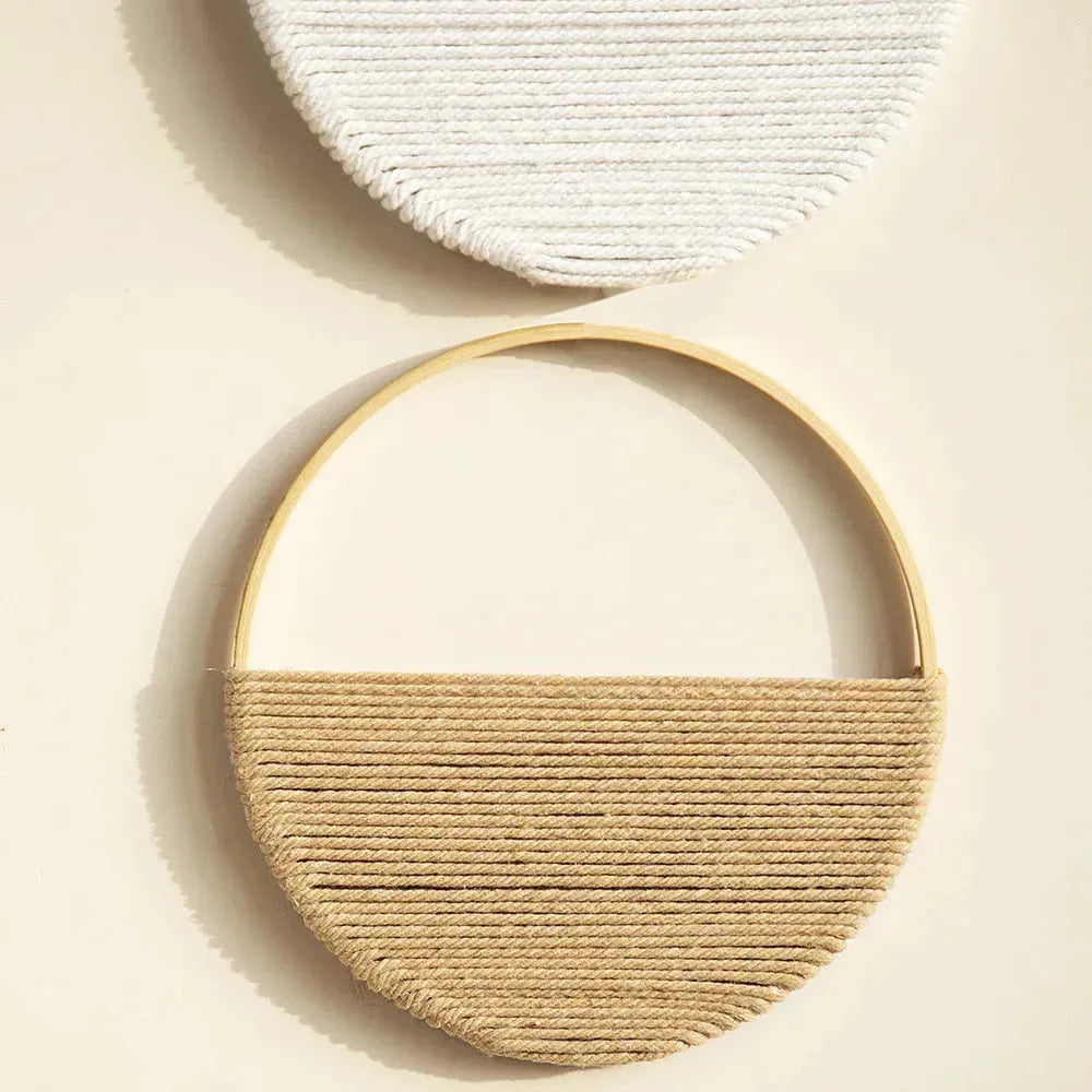 Stornfield | Willowloop – Circular Macrame Wall Hanging with Symmetrical Design