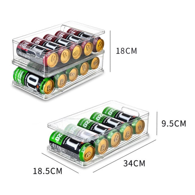 2-Tier Roll Transparent Organizer Holder Stornfield