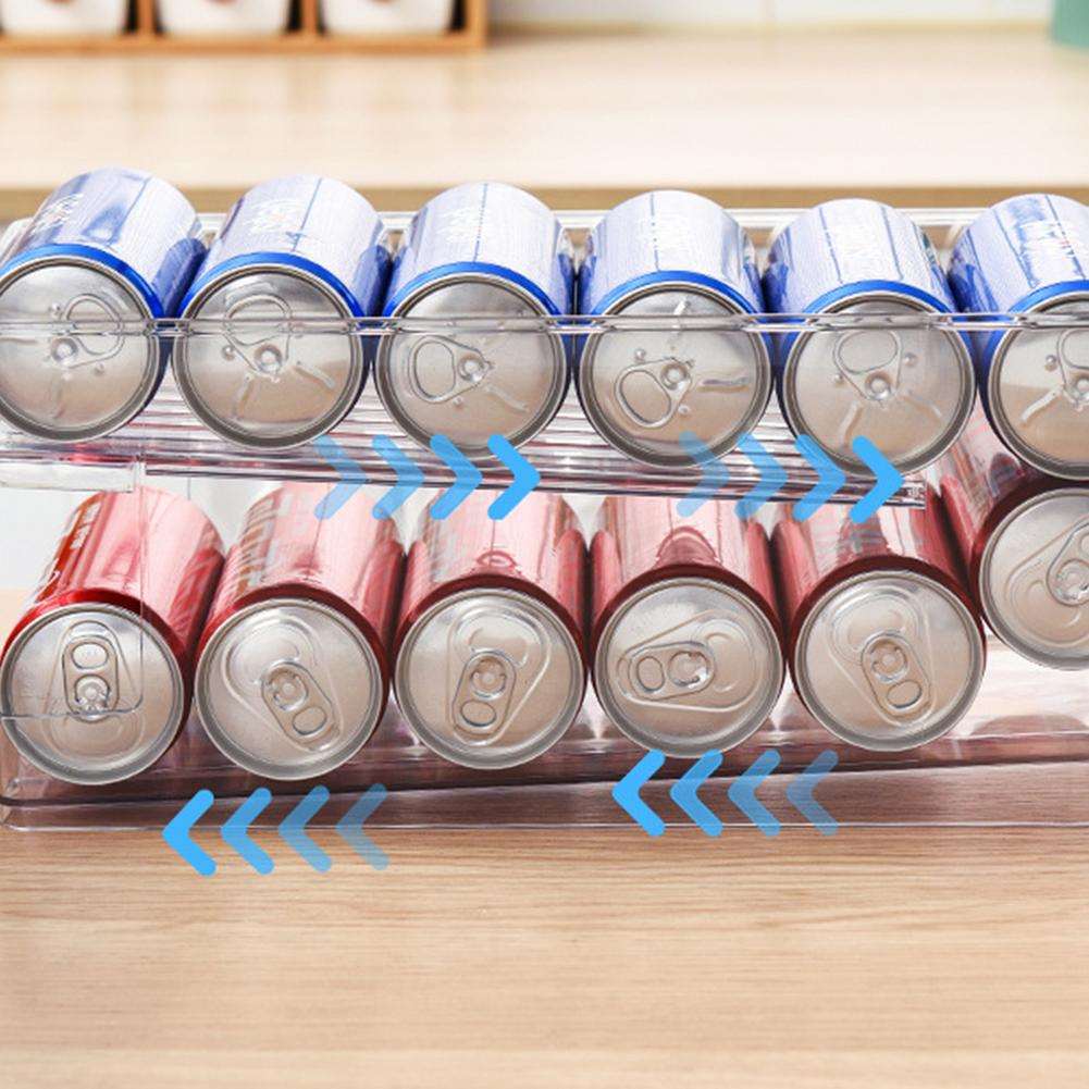 2-Tier Roll Transparent Organizer Holder Stornfield