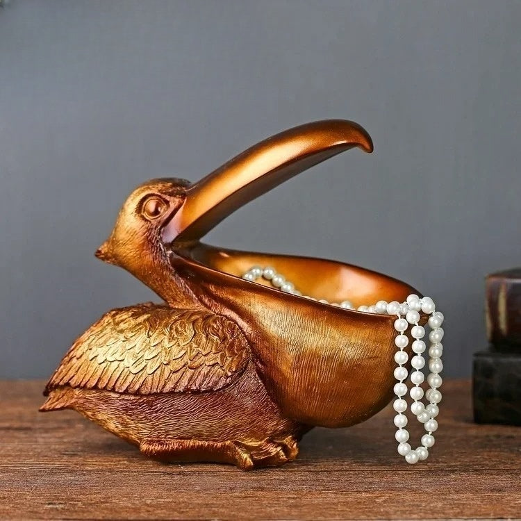 PelicanStyle Organizer – Decorative Storage Figure for Keys and Accessories | Stornfield