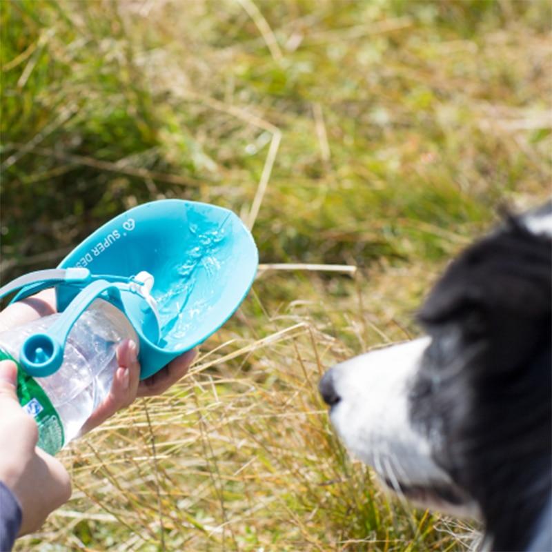 2 in 1 Dog Water Bottle (580 ml/20 oz) | Stornfield