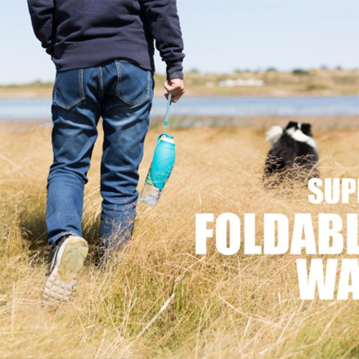 2 in 1 Dog Water Bottle (580 ml/20 oz) | Stornfield