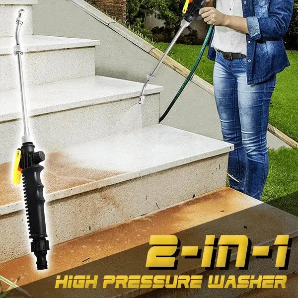 Stornfield | 2-in-1 High Pressure Cleaner Attachment – Transforms the Garden Hose into a Water Jet