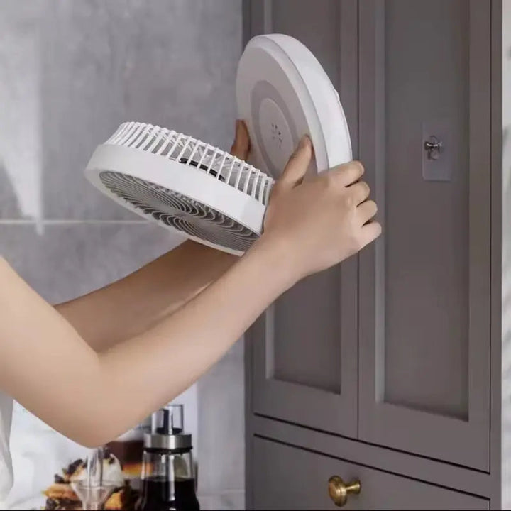 Stornfield | 2-in-1 Fan for Wall & Table – Quiet, Space-saving & Powerful