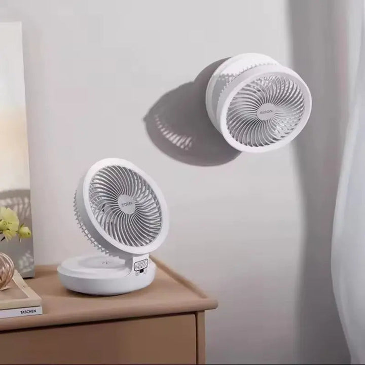 Stornfield | 2-in-1 Fan for Wall & Table – Quiet, Space-saving & Powerful