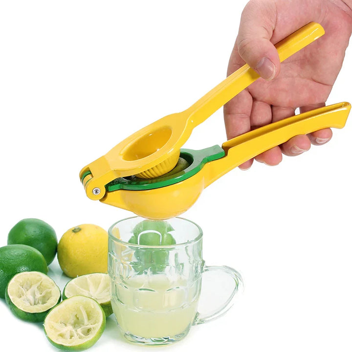 2-In-1 Aluminum Lemon Lime Squeezer and Hand Manual Citrus Juicer | Stornfield