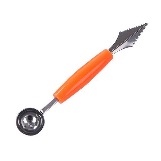 2 In 1 Ice Cream Ball Spoon Double Stainless Steel Carving Knife | Stornfield