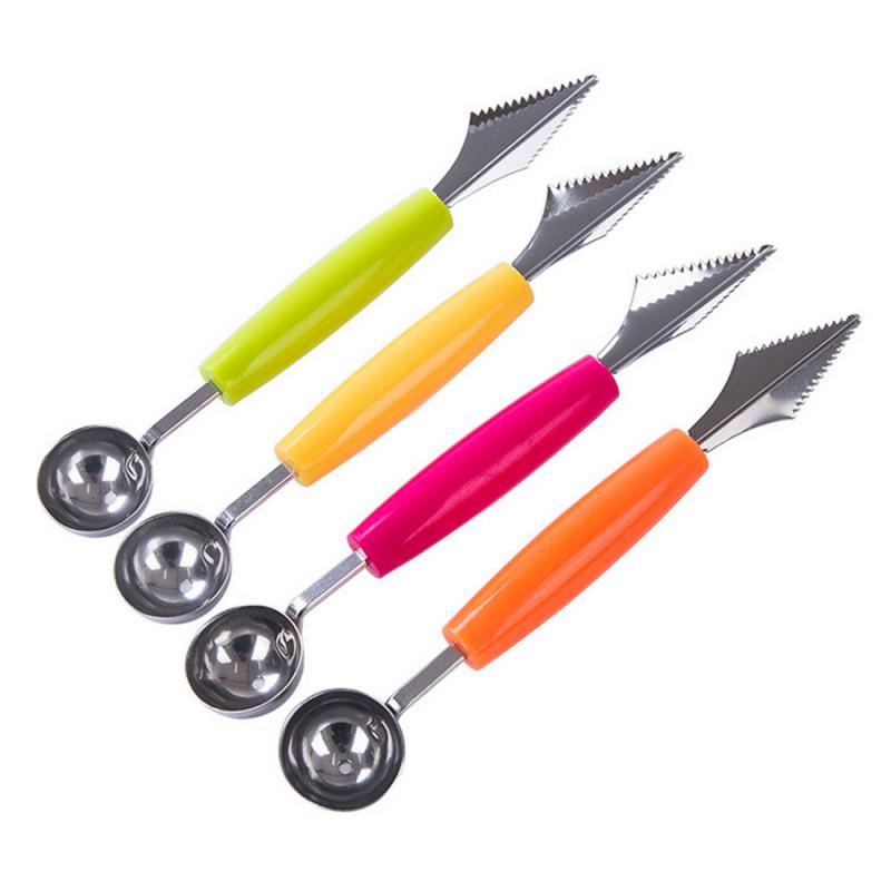 2 In 1 Ice Cream Ball Spoon Double Stainless Steel Carving Knife | Stornfield