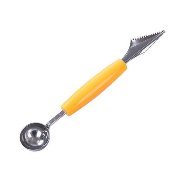 2 In 1 Ice Cream Ball Spoon Double Stainless Steel Carving Knife | Stornfield