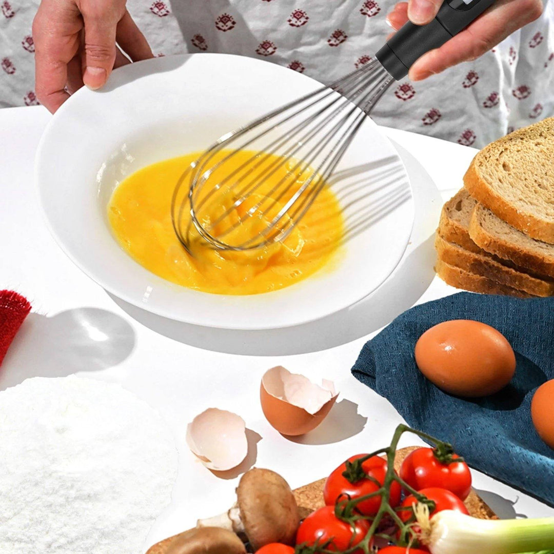Stornfield | Thermomètre alimentaire instantané 2-en-1 et fouet à œufs
