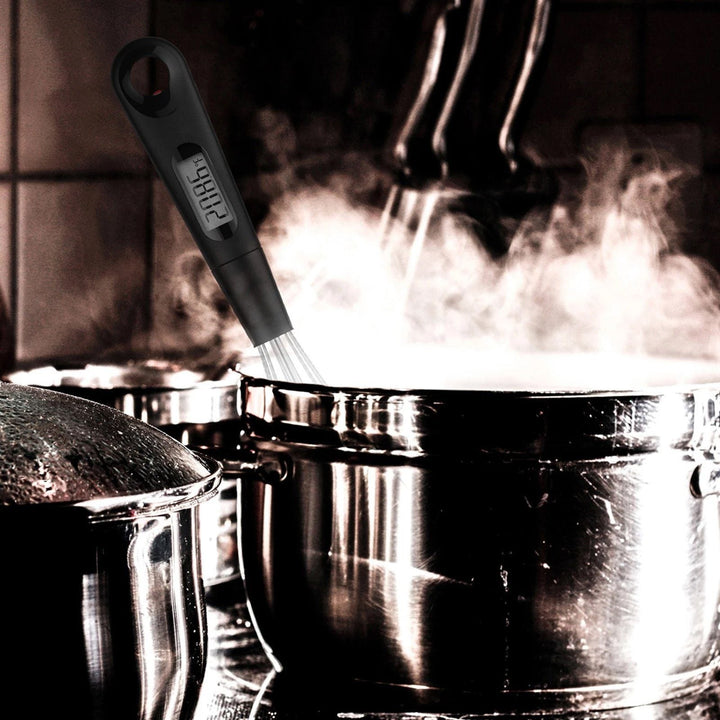 Stornfield | Thermomètre alimentaire instantané 2-en-1 et fouet à œufs
