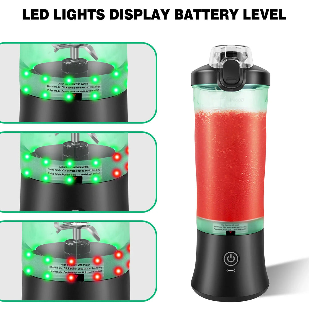 2 in 1 Portable Blender Electric Juicer and Smoothie Mixer Mini Blender | Stornfield