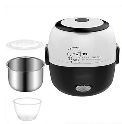 2 Layers Portable Mini Rice Cooker Kitchen Compact Cooking | Stornfield