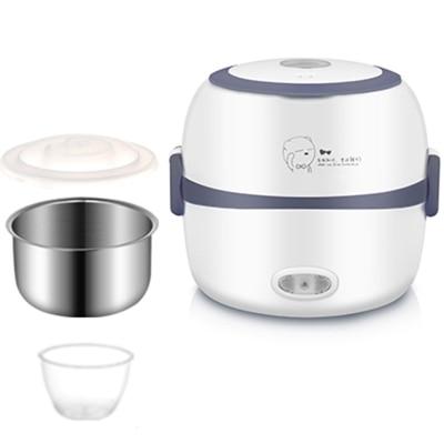 2 Layers Portable Mini Rice Cooker Kitchen Compact Cooking | Stornfield