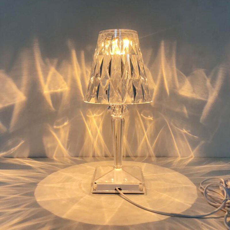 KristalGlow Touch Lamp - Elegant TaStornfielde Lamp with Touch Sensor and USB | Stornfield