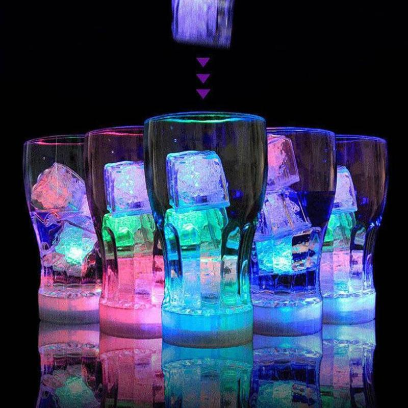 Colorful Water-Activated LED Ice Cubes | Stonrfield