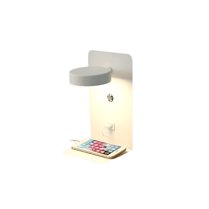 Stornfield Scandinavian Bedside Lamp with Warm Light