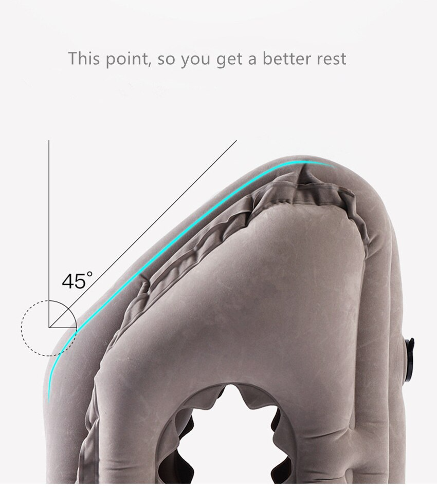 Inflatable Headrest Travel Pillow | Stornfield