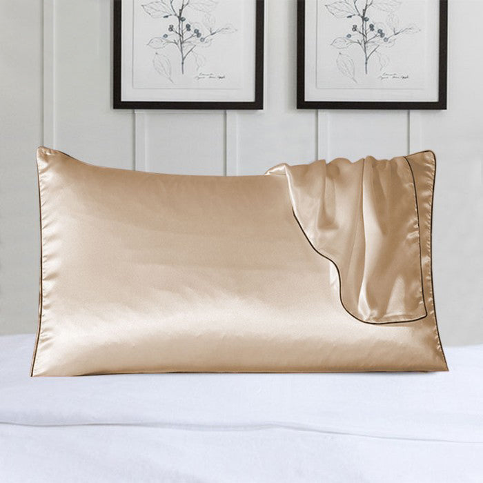 Stornfield | 2-Pack 100% Silk Pillowcase with Trim