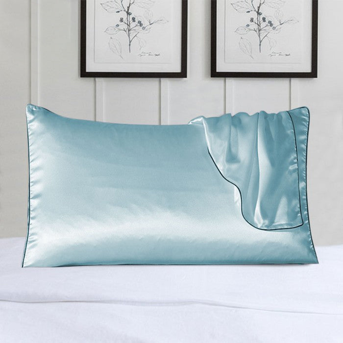 Stornfield | 2-Pack 100% Silk Pillowcase with Trim