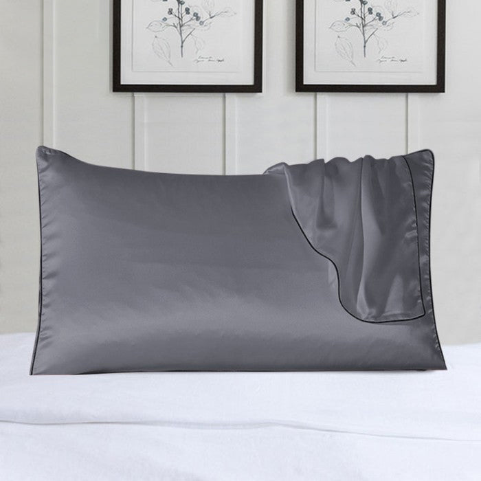 Stornfield | 2-Pack 100% Silk Pillowcase with Trim