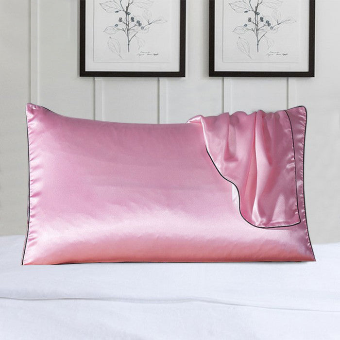 Stornfield | 2-Pack 100% Silk Pillowcase with Trim
