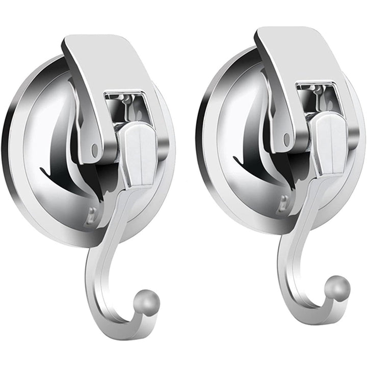 Stornfield | 2-Pack: Heavy-Duty Suction Cup Hooks