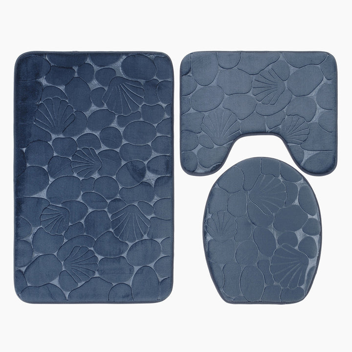 Soft Chenille Bath Mat Set Stornfield