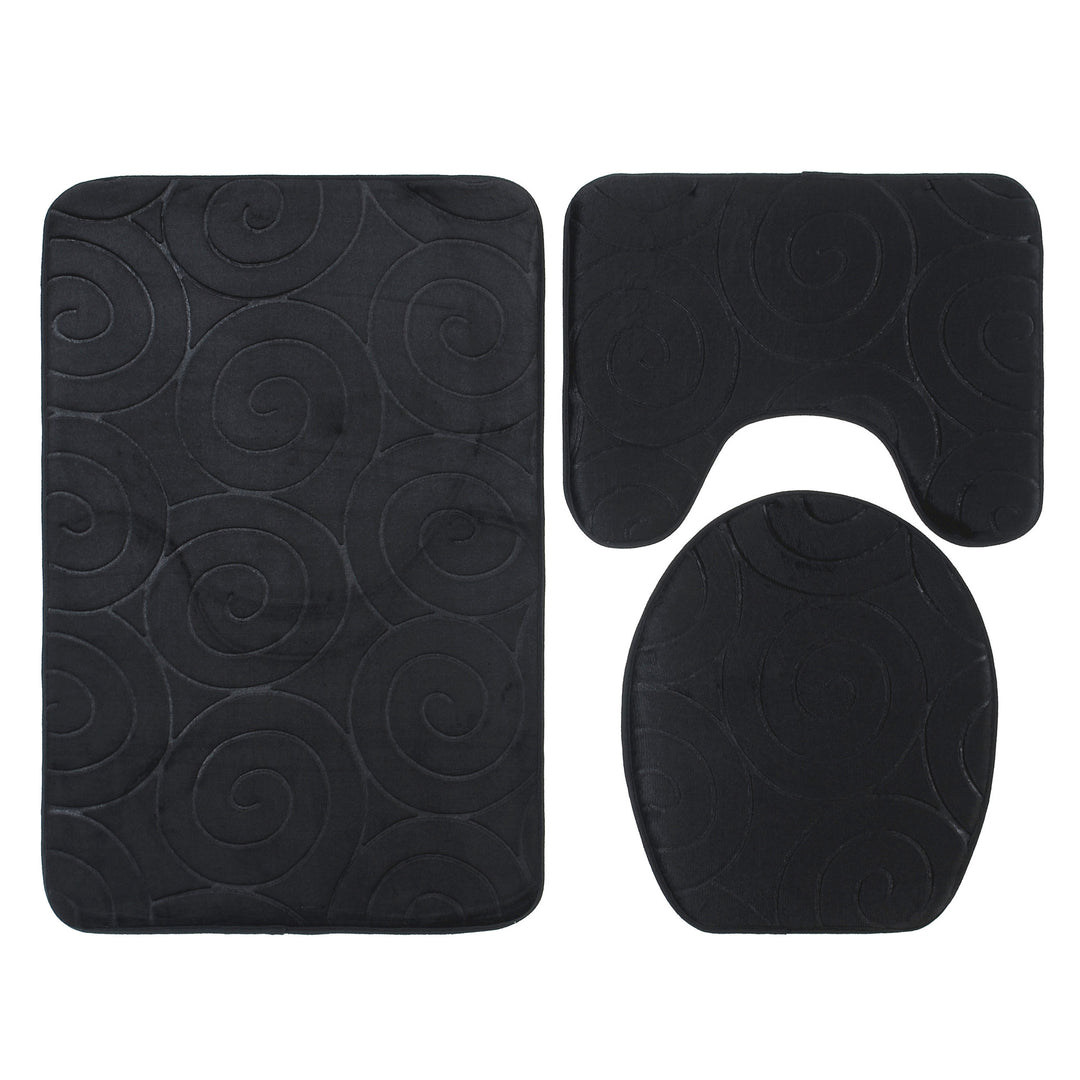Soft Chenille Bath Mat Set Stornfield