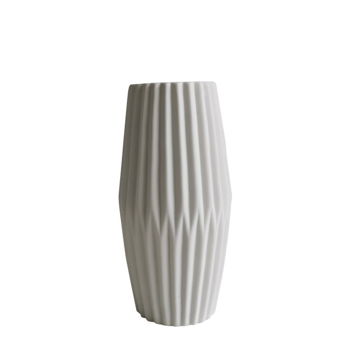 Textured Ceramic Geometric Planter Stornfeild