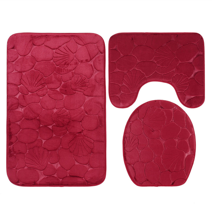 Soft Chenille Bath Mat Set Stornfield