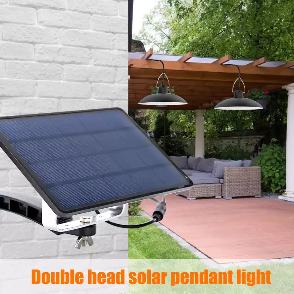 SolarDuo LED Lamp Set on Solar Energy with Remote Control | Stornfield