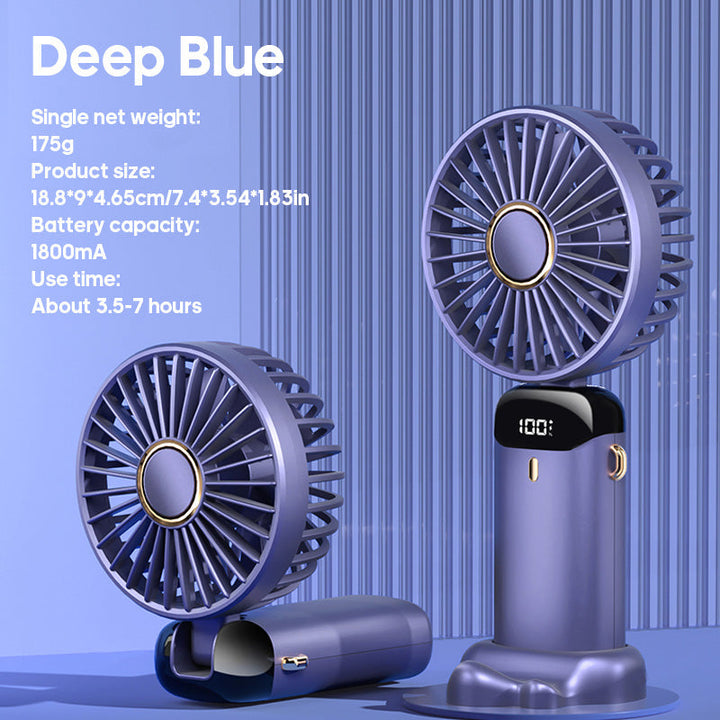 Portable USB Handheld Mini Fan with Phone Stand | Stornfield