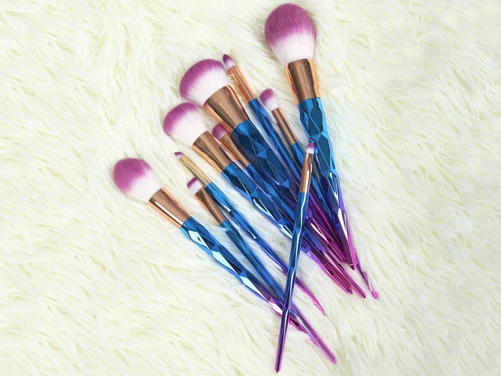 Rainbow Unicorn Brush Sets - 7 pieces | Stornfield