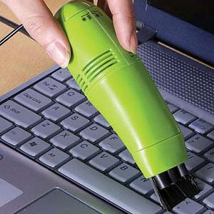 Stornfield | Mechanical Mini Computer Laptop Vacuum USB Keyboard Cleaner Brush Dust Collector Phone Cleaning Gadgets Supplies